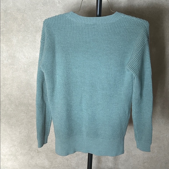Aritzia Wilfred Free Merino Wool Isabelli Sweater Blue Size XS - Picture 7 of 13
